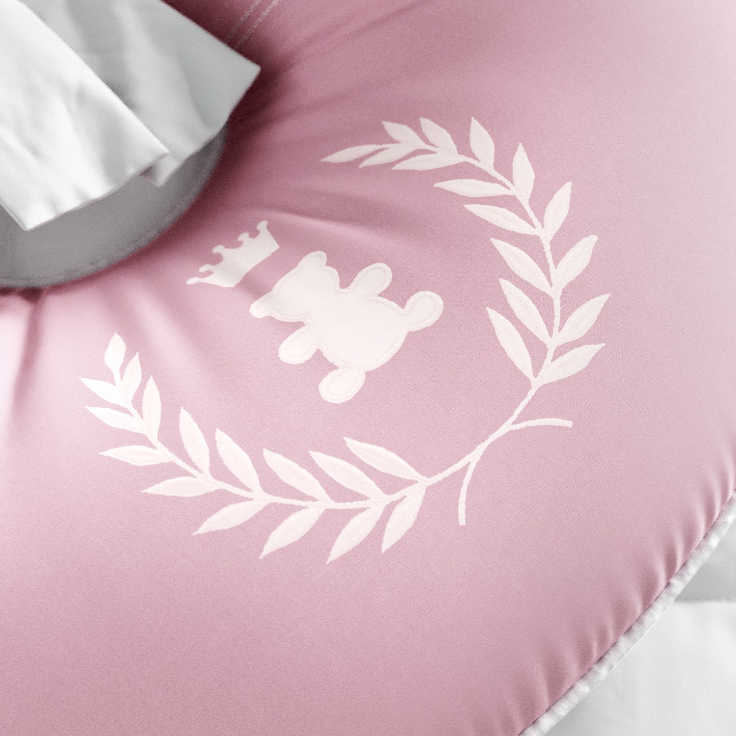 Almofada Amamentação Realeza Marinho Premium