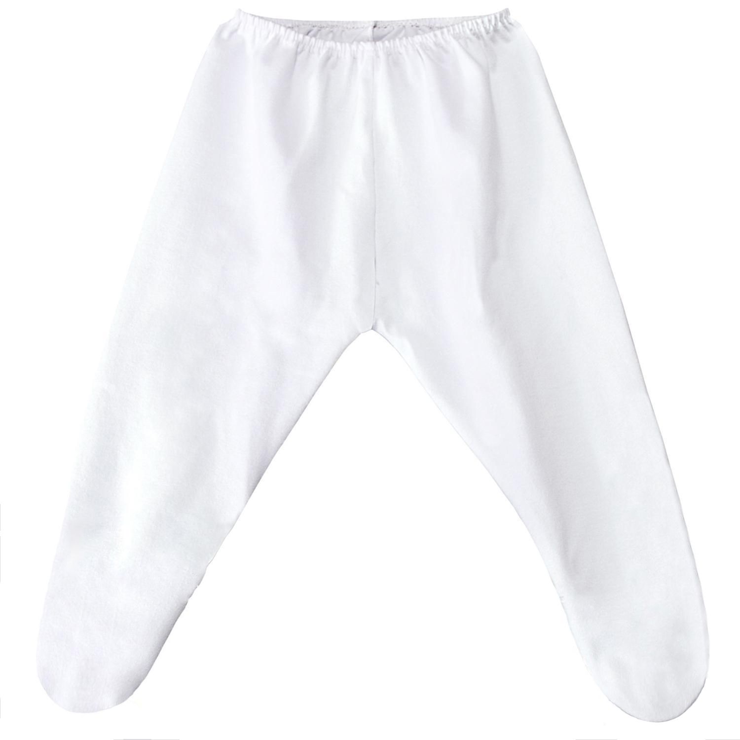 Mijão com Elástico e Pé Branco 12 a 15 Meses