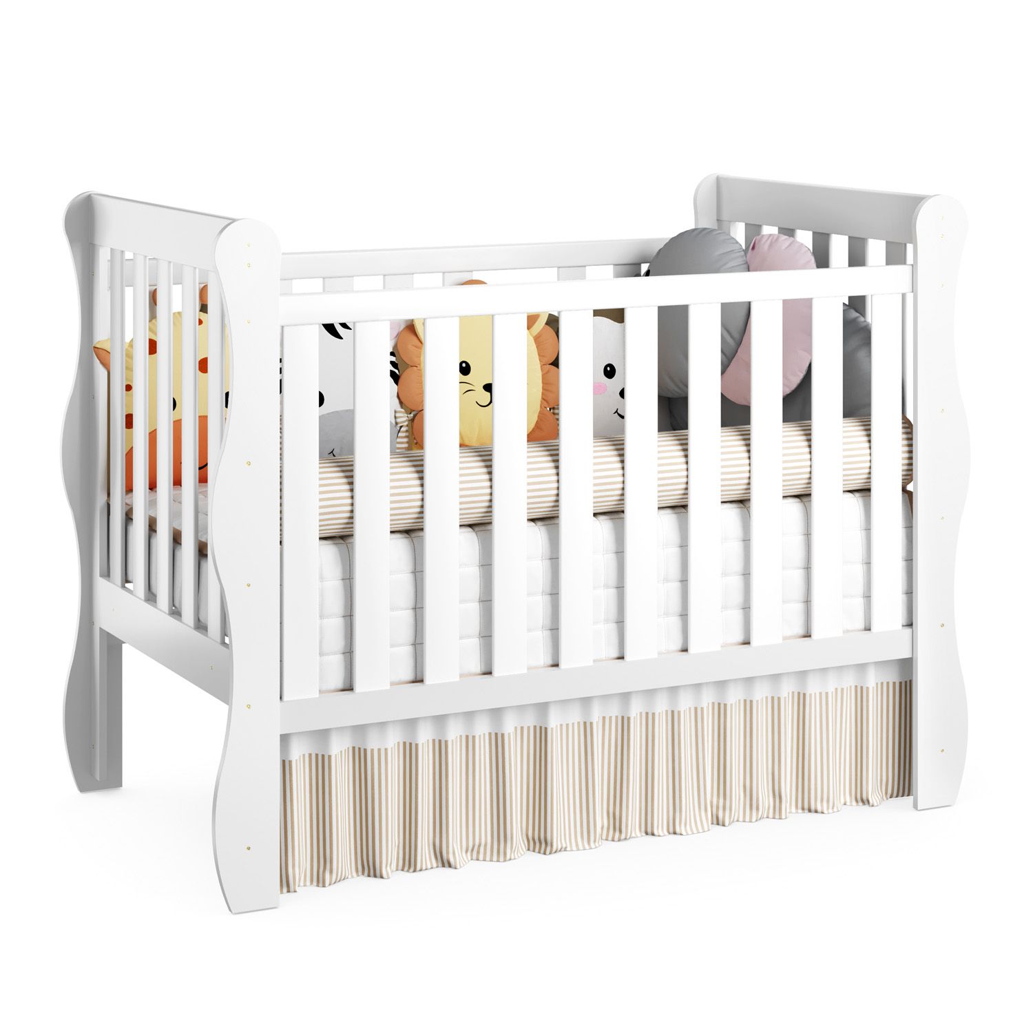 Berço Americano Branco Mila