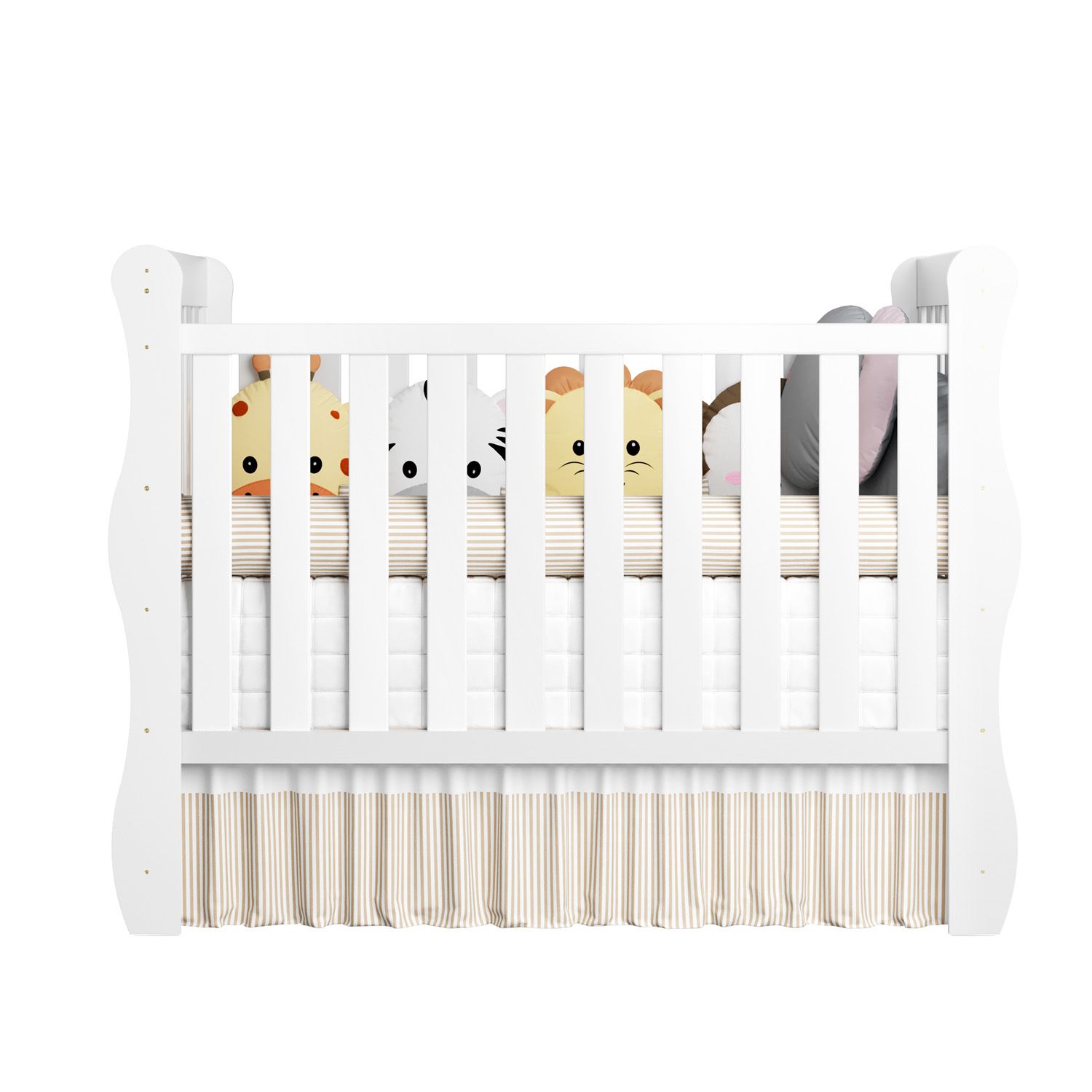 Berço Americano Branco Mila