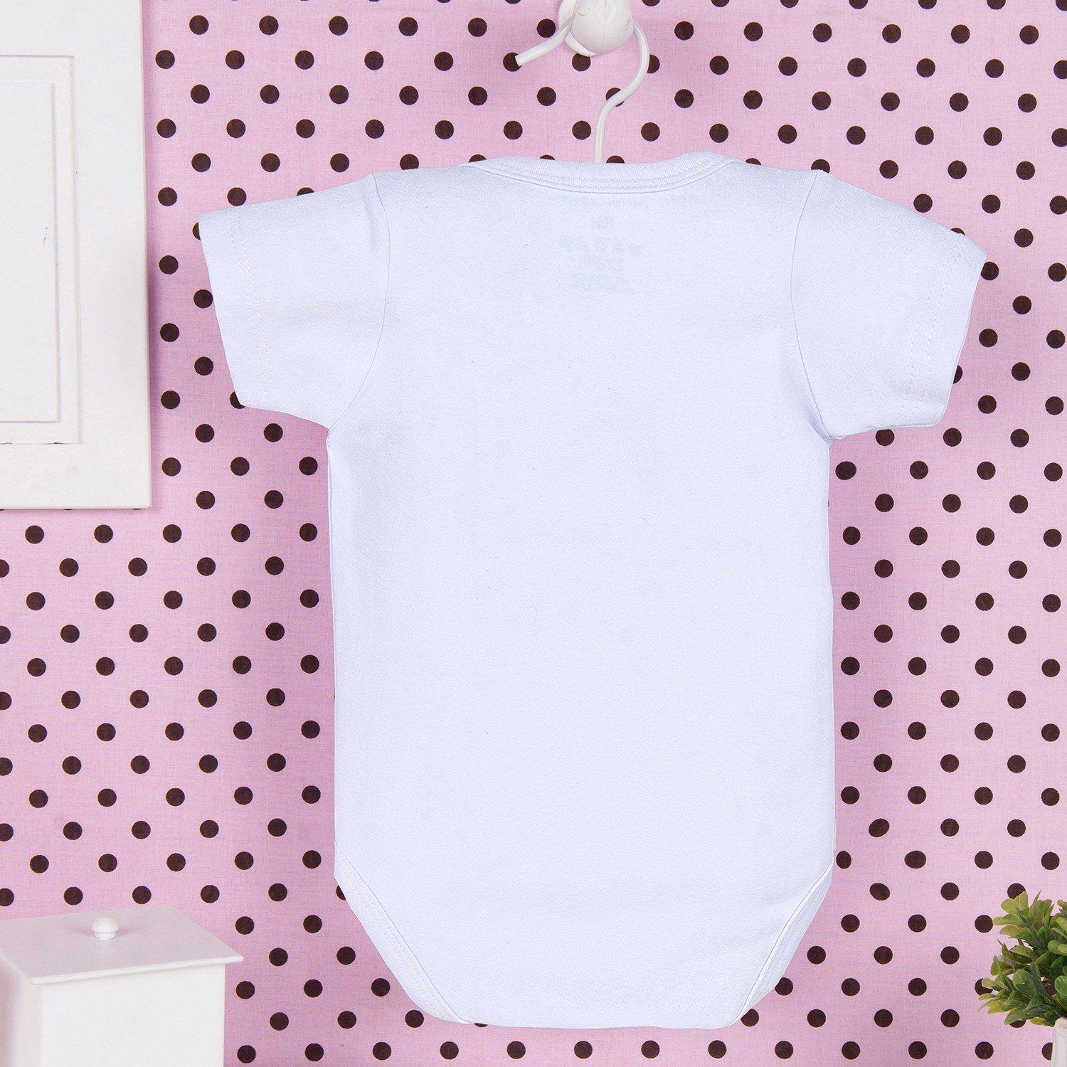 Body Mesversário Rosa - 8 Meses