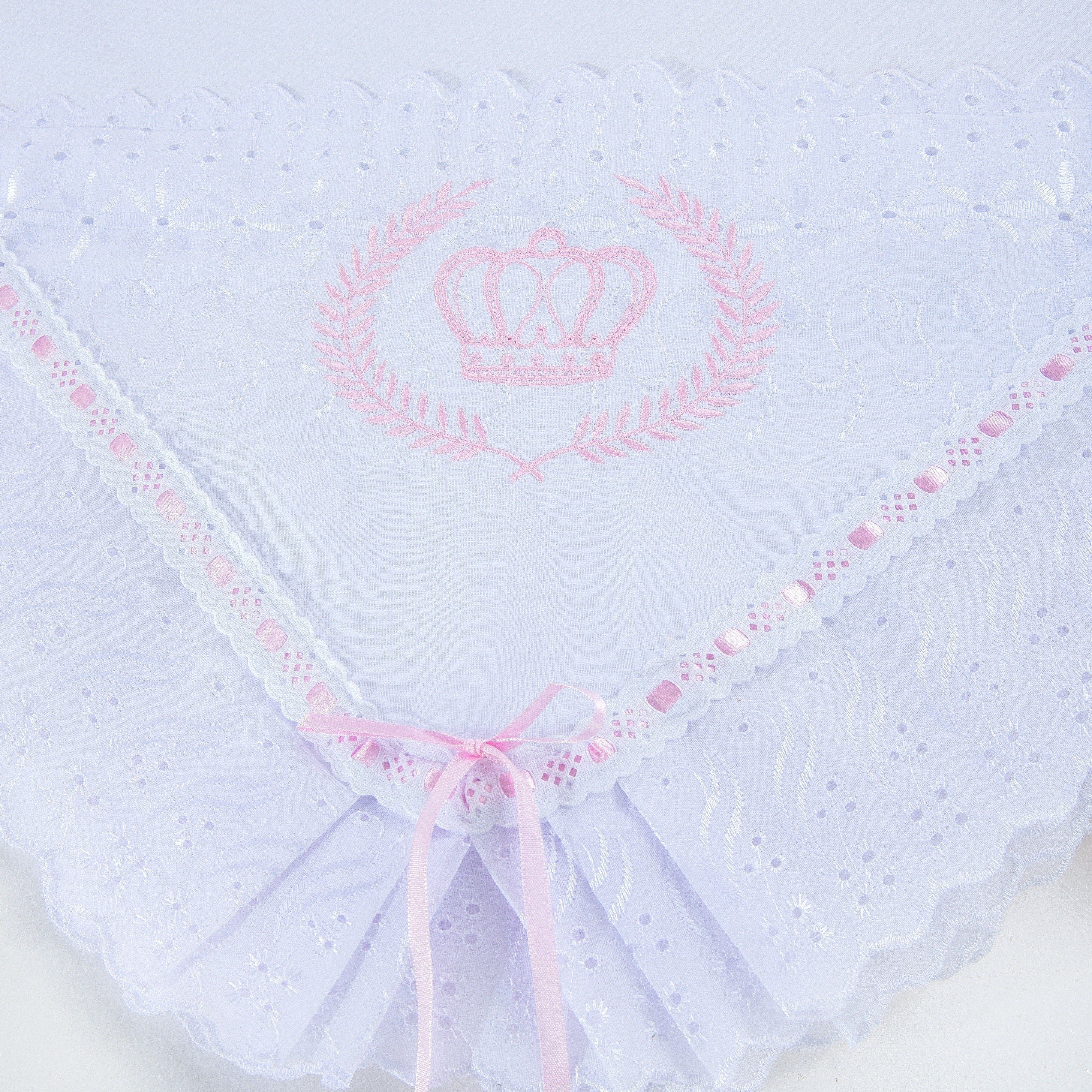 Manta Vira de Lese Rosa 86cm