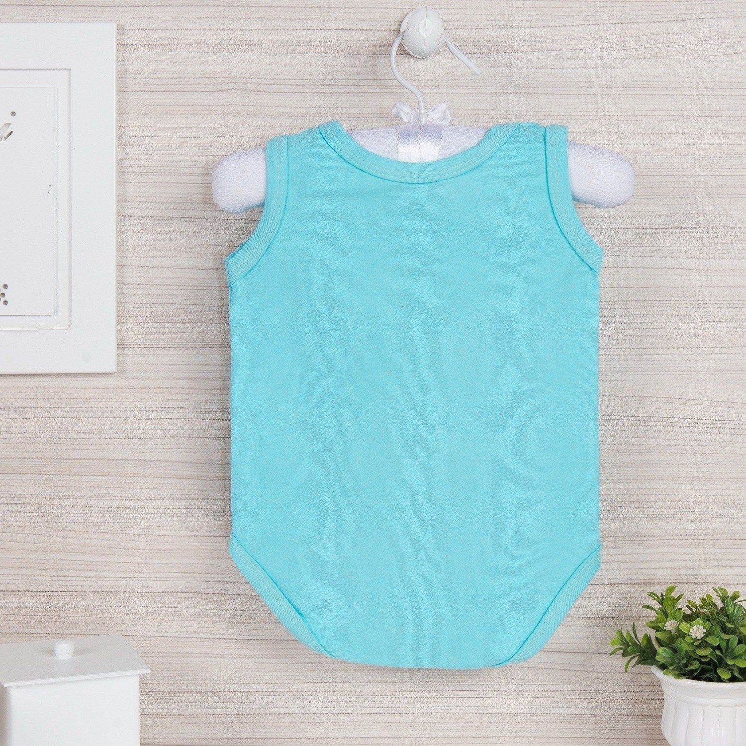 Body Regata Fã Número 1 do Vovô Azul Tam GG