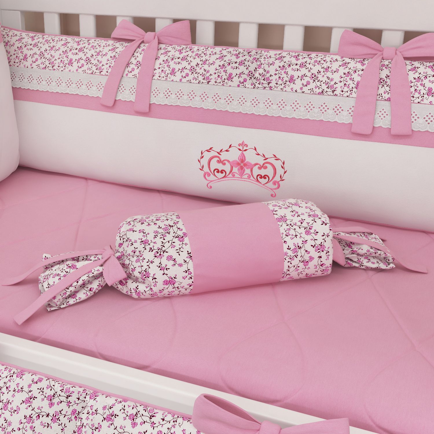 Almofada Apoio Bala Minha Princesinha 60cm