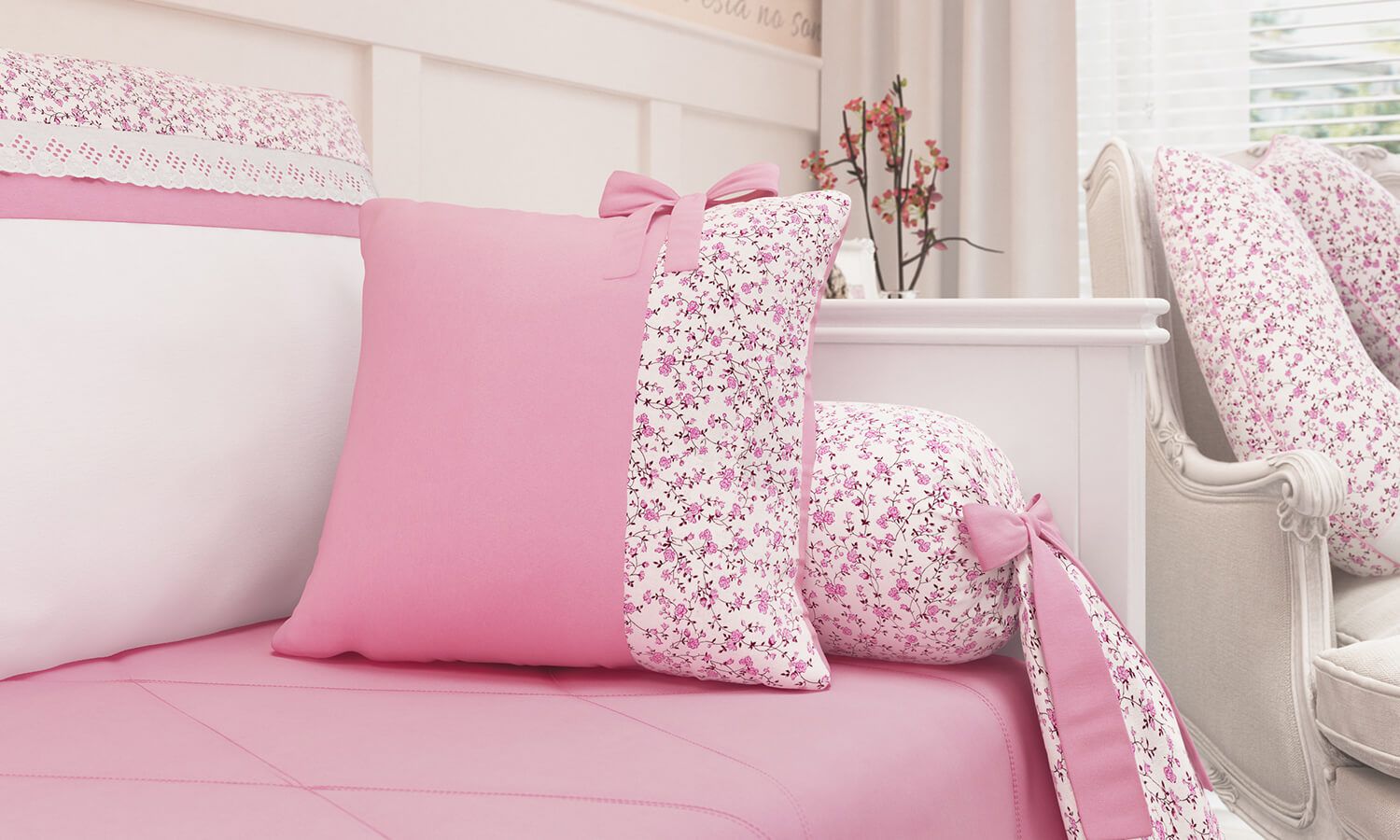 Almofadas Minha Princesinha 2 Peças