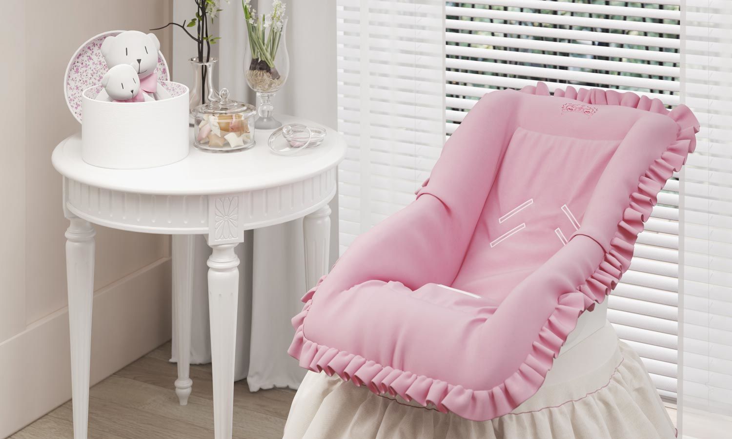 Capa de Bebê Conforto Minha Princesinha