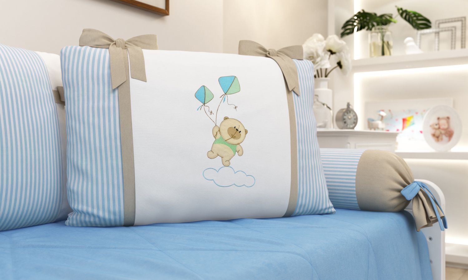 Kit Cama Babá Nino e a Pipa