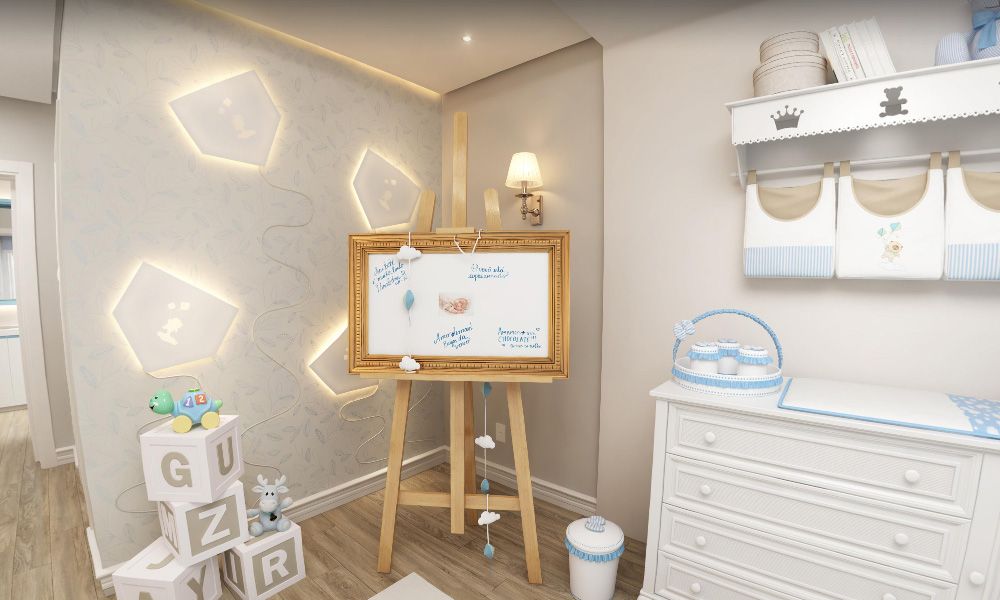 Varal de Berço Nino e a Pipa 1,30m