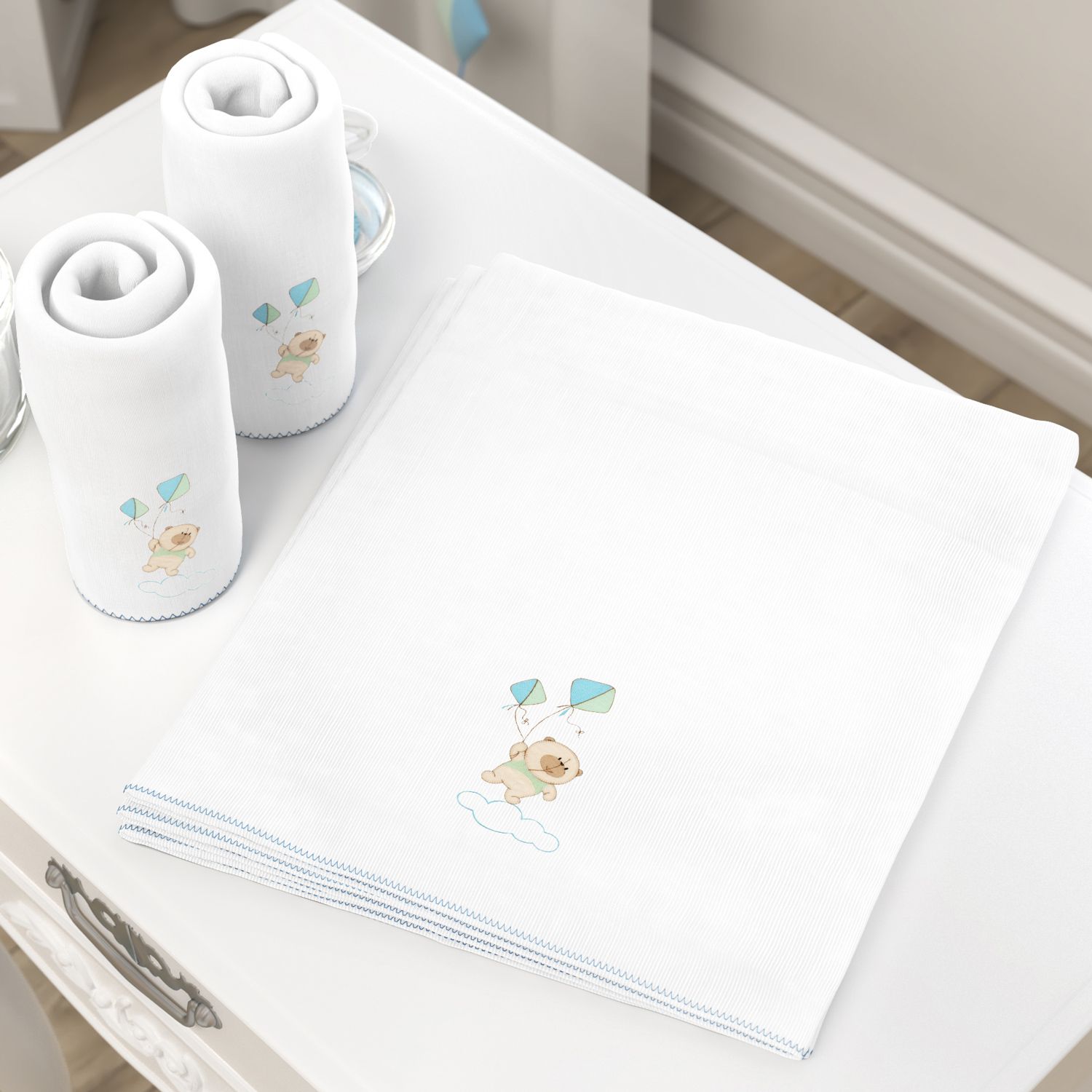 Jogo de Fraldas Ombro Nino e a Pipa com 5