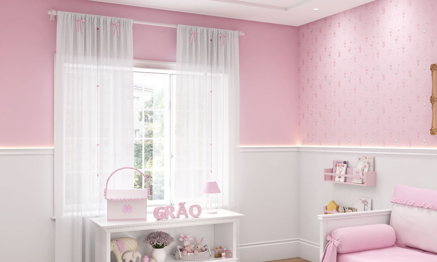 Cortina Pequena Bailarina 1,80m