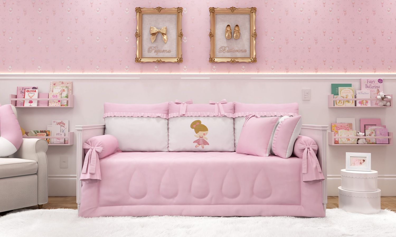Kit Cama Babá Pequena Bailarina
