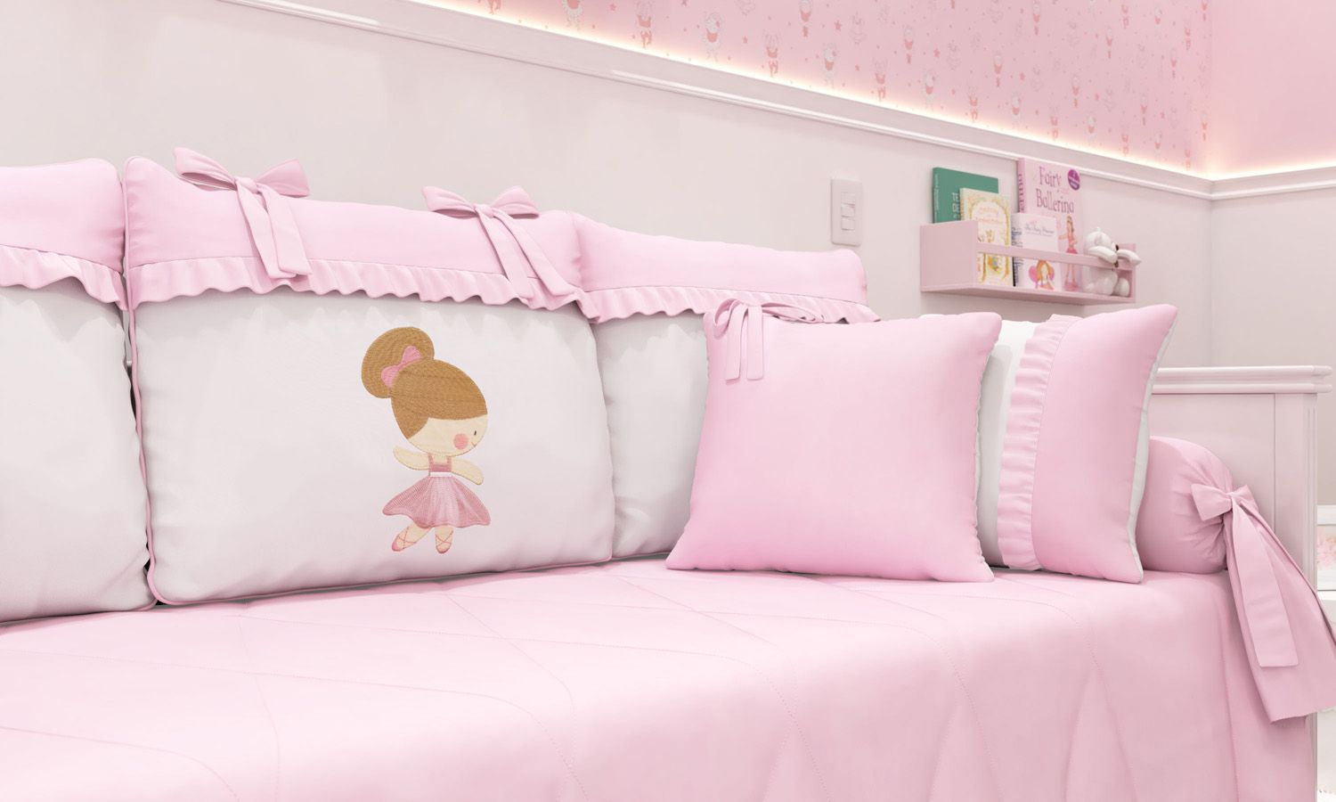 Kit Cama Babá Pequena Bailarina