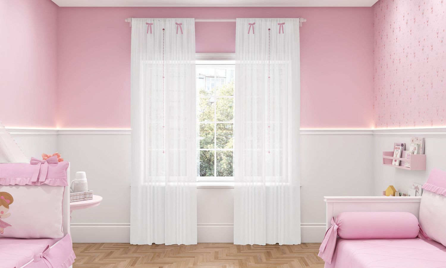 Cortina Pequena Bailarina 1,80m