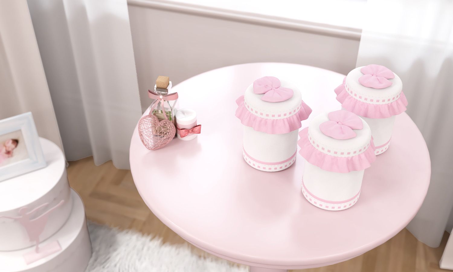 Jogo de Potes Pequena Bailarina