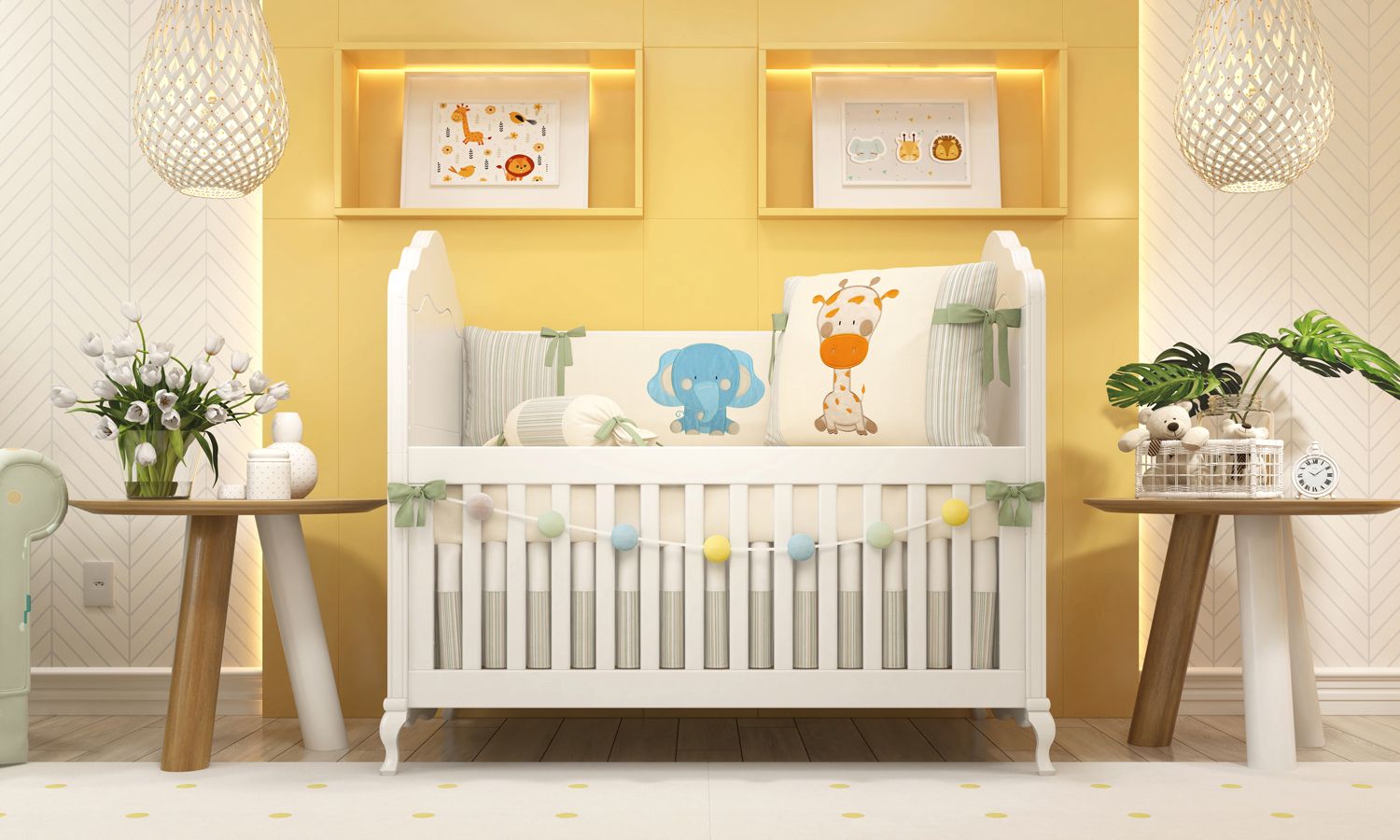 Kit Berço Brincadeira na Selva