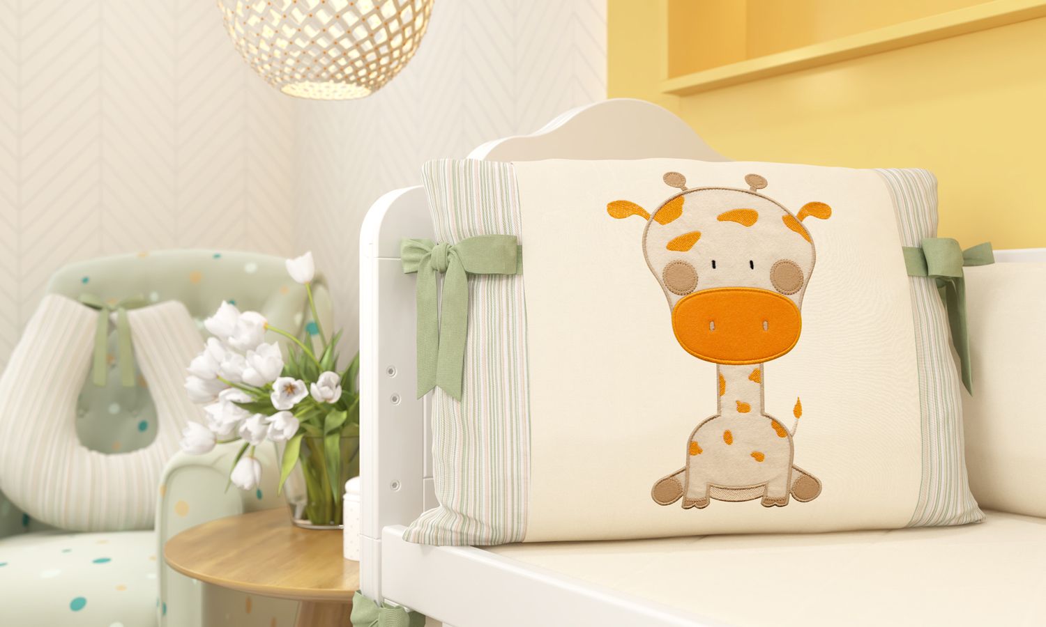 Kit Berço Brincadeira na Selva