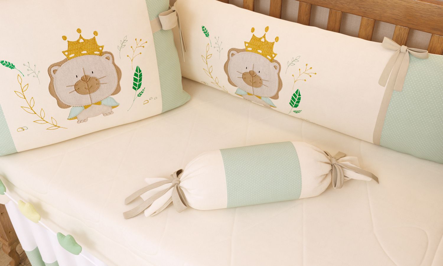 Kit Berço Reizinho da Floresta