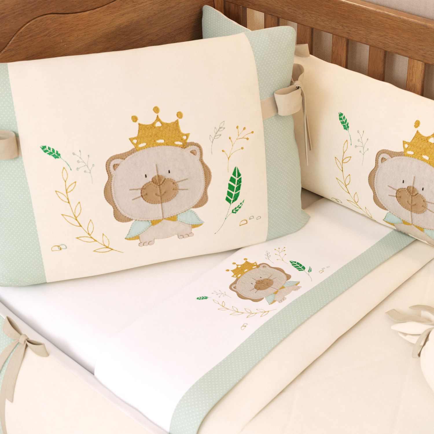 Kit Berço Reizinho da Floresta