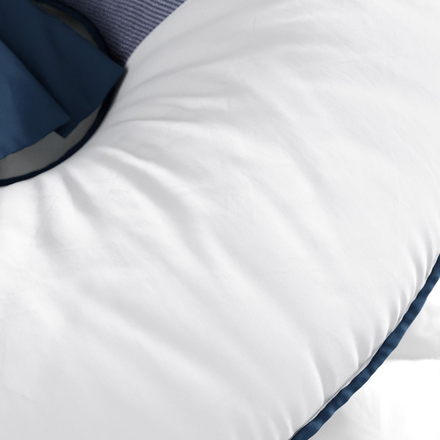 Almofada Amamentação Xadrez Vichy Marinho