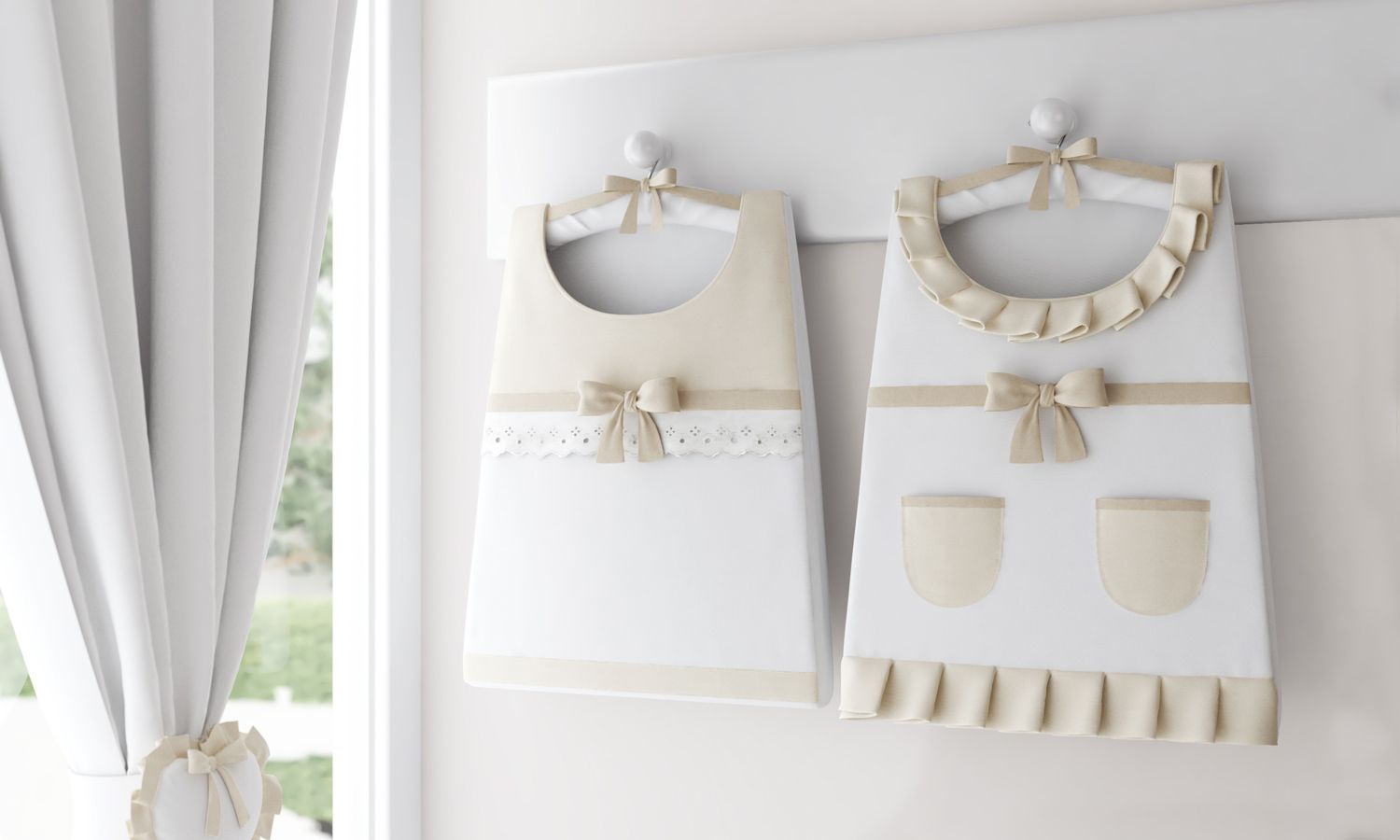 Porta Fraldas Alice Rosa