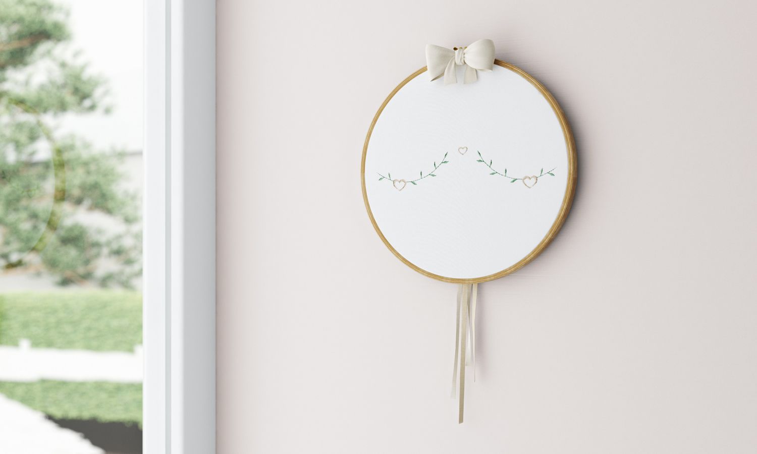 Quadros Bastidores Alice Bege