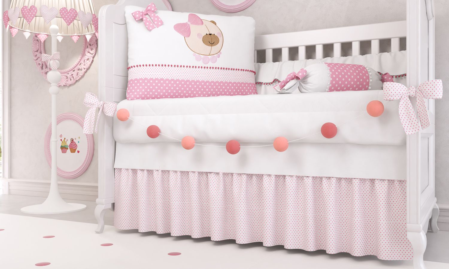 Kit Berço Nina Luxuosa