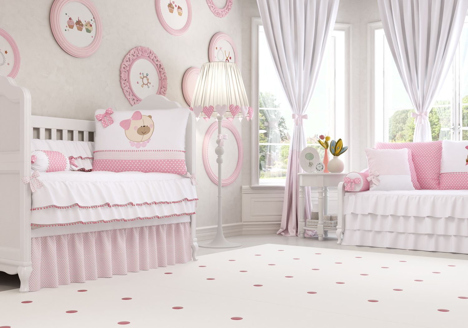 Kit Berço Nina Luxuosa