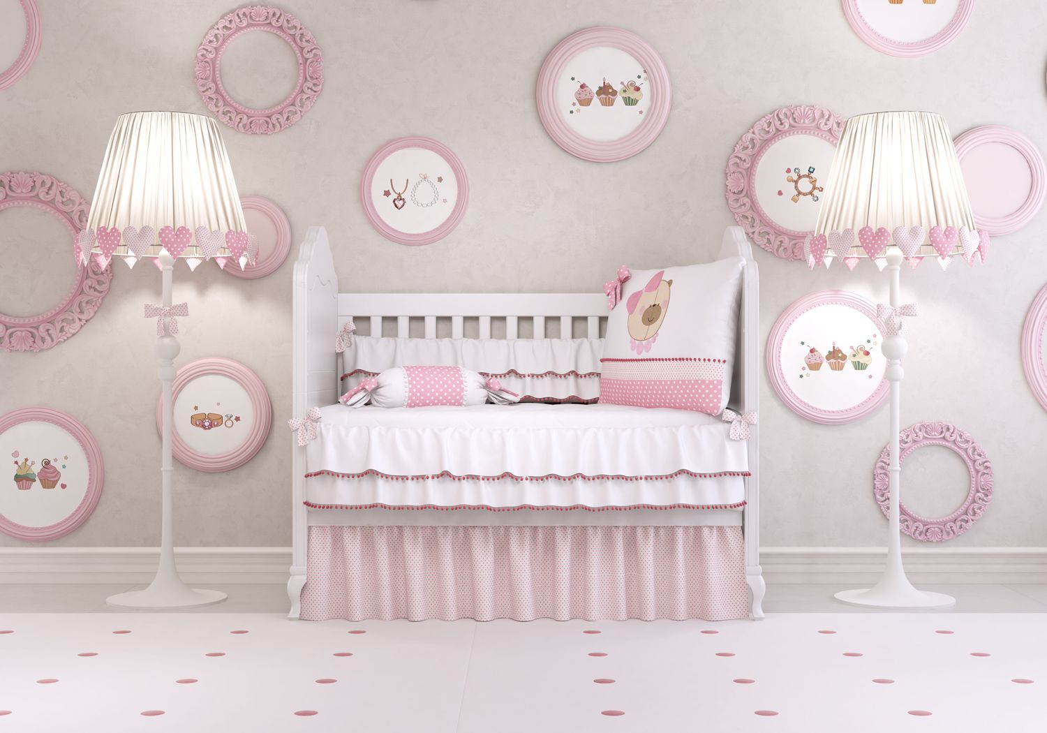 Kit Berço Nina Luxuosa