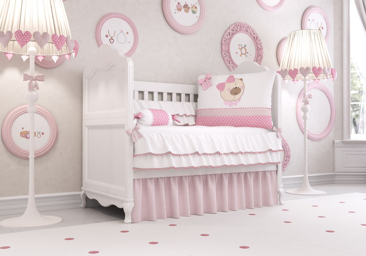 Kit Berço Nina Luxuosa