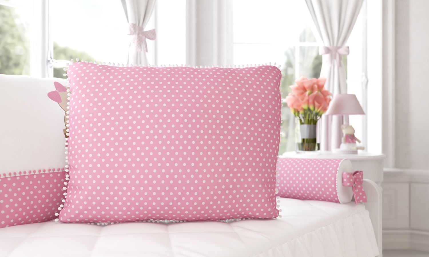 Kit Cama Babá Nina Luxuosa