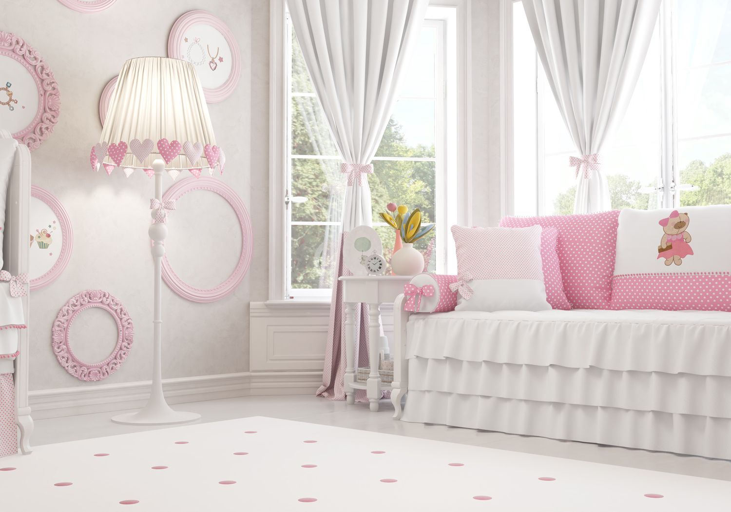 Kit Cama Babá Nina Luxuosa