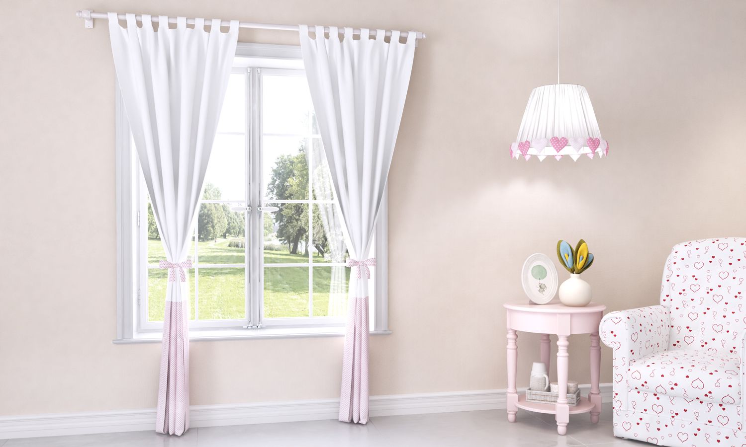 Cortina Nina Luxuosa 1,50m