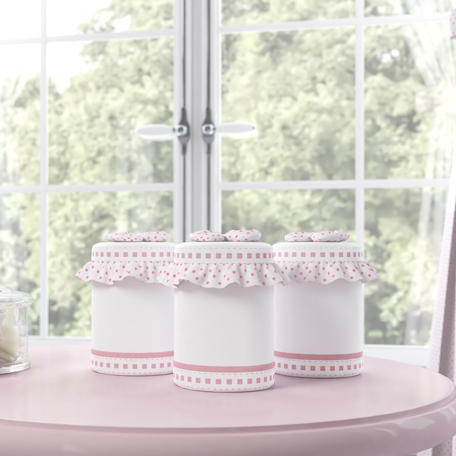 Jogo de Potes Nina Luxuosa