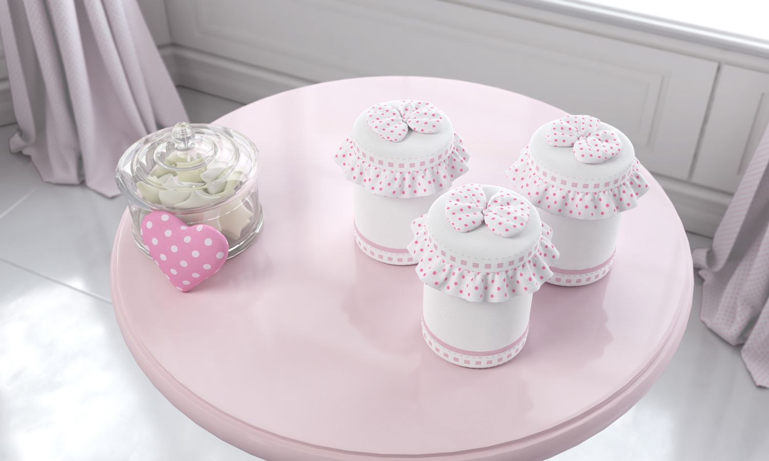 Jogo de Potes Nina Luxuosa