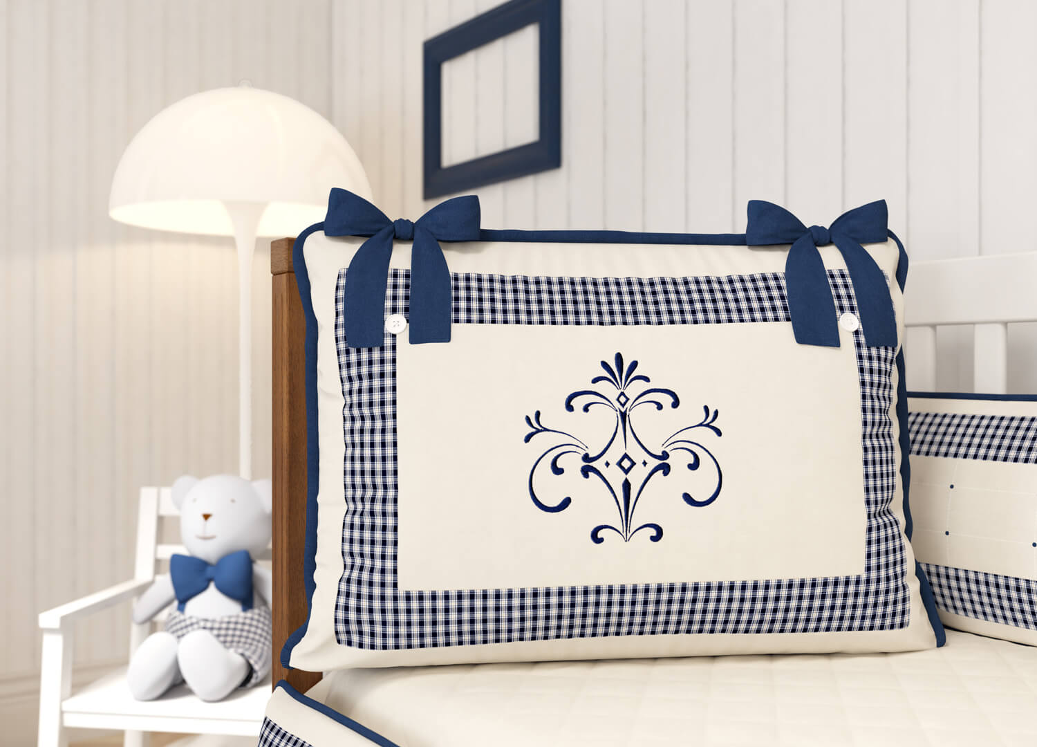 Kit Berço Petit Xadrez