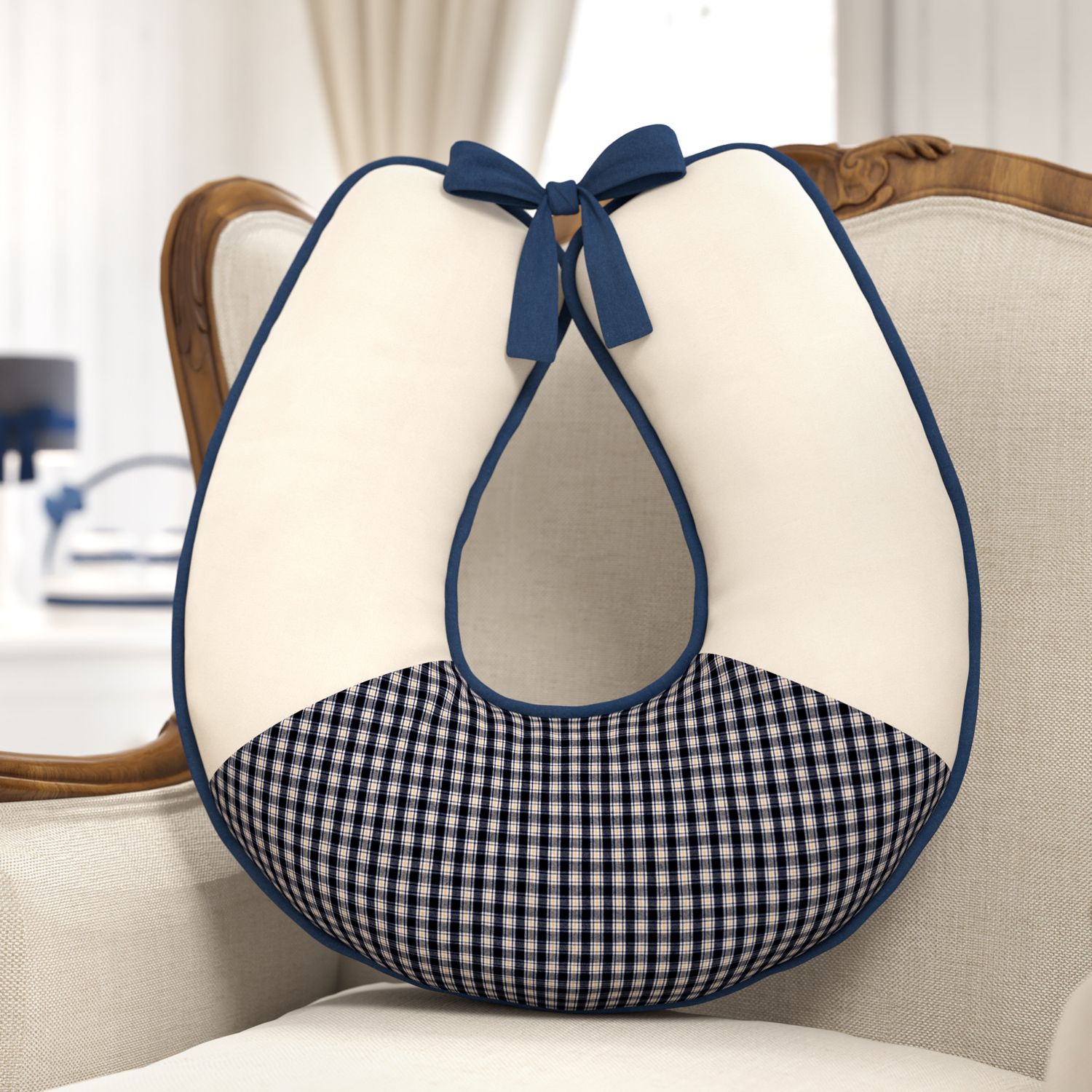 Almofada Amamentação Petit Xadrez