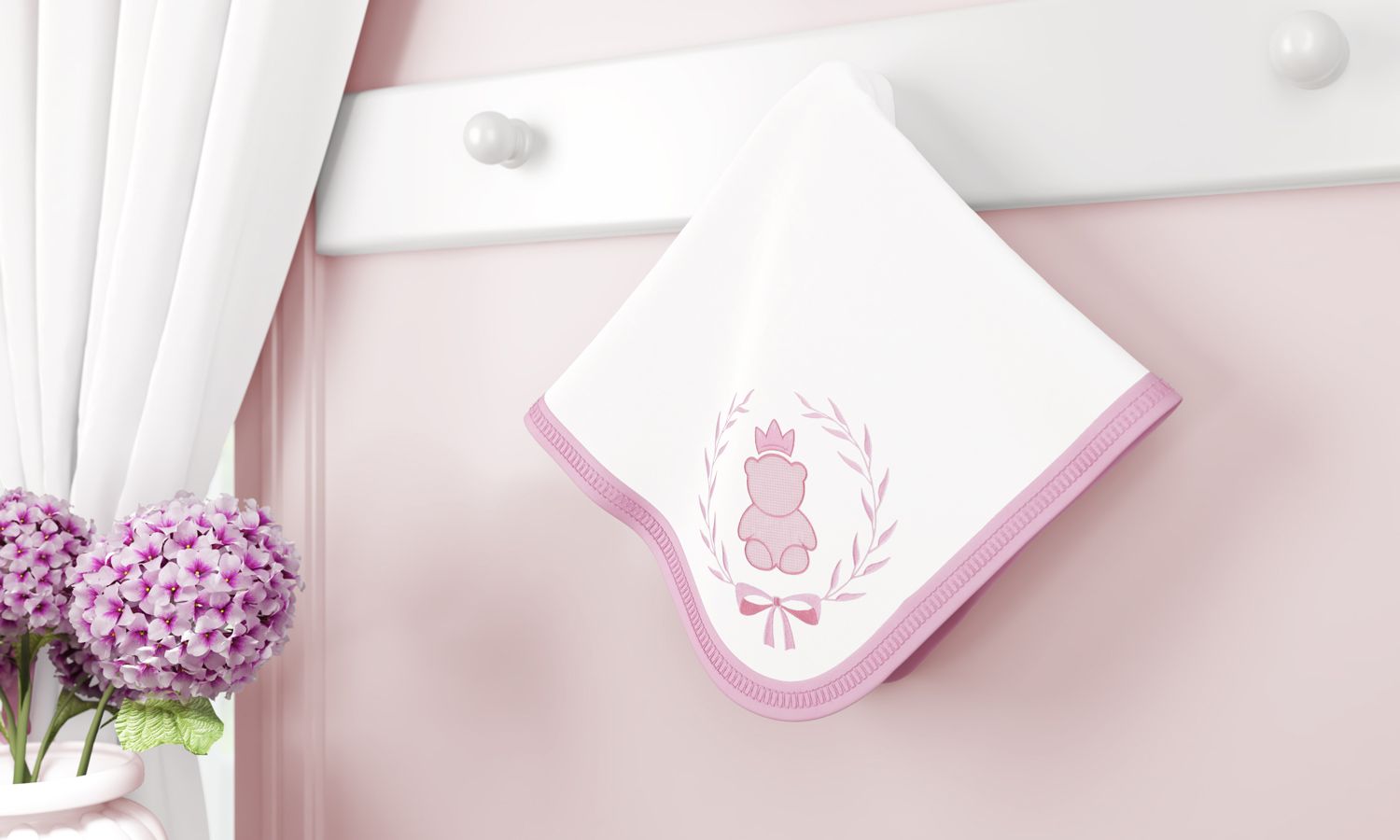 Cueiro Ursinho Clássico Marinho