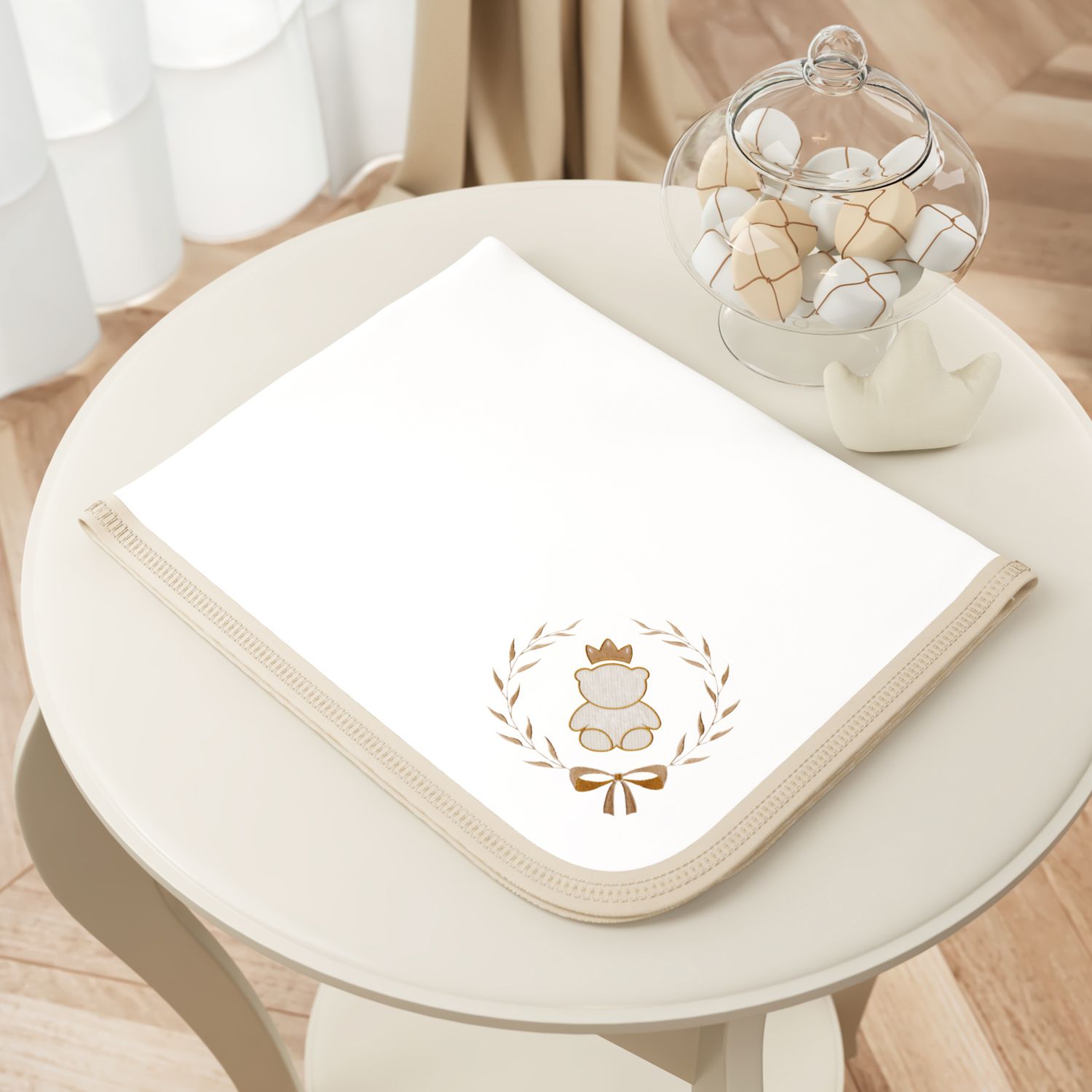 Cueiro Ursinho Clássico Marinho