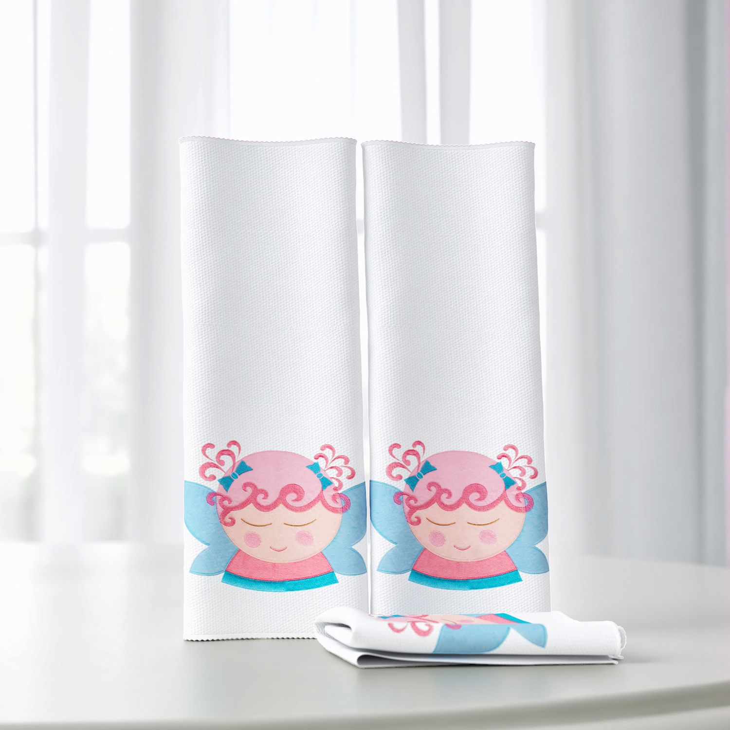 Jogo de Fraldas de Boca Malha Fada