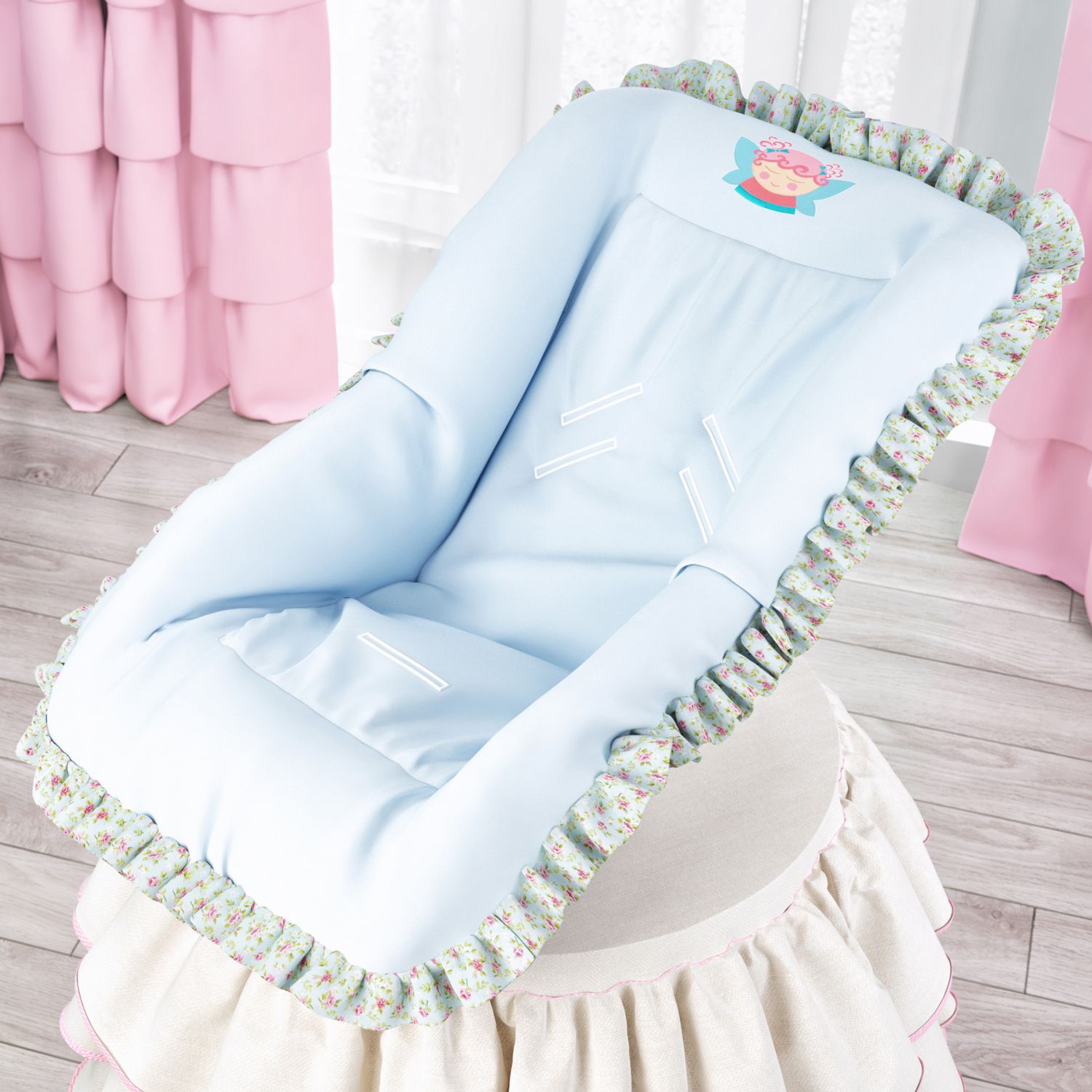 Capa de Bebê Conforto Fada