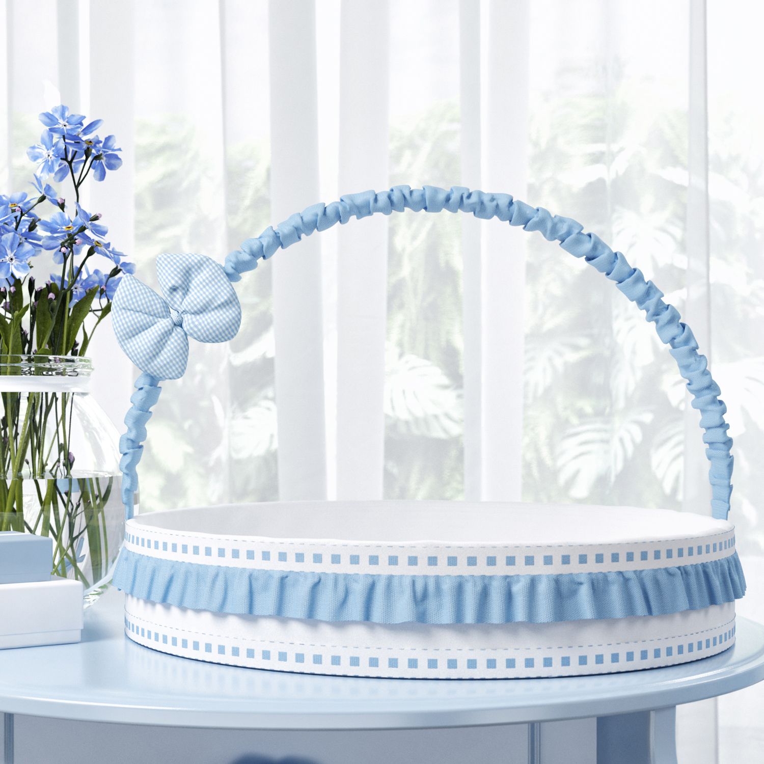 Cesta Ursinho Clássico Marinho