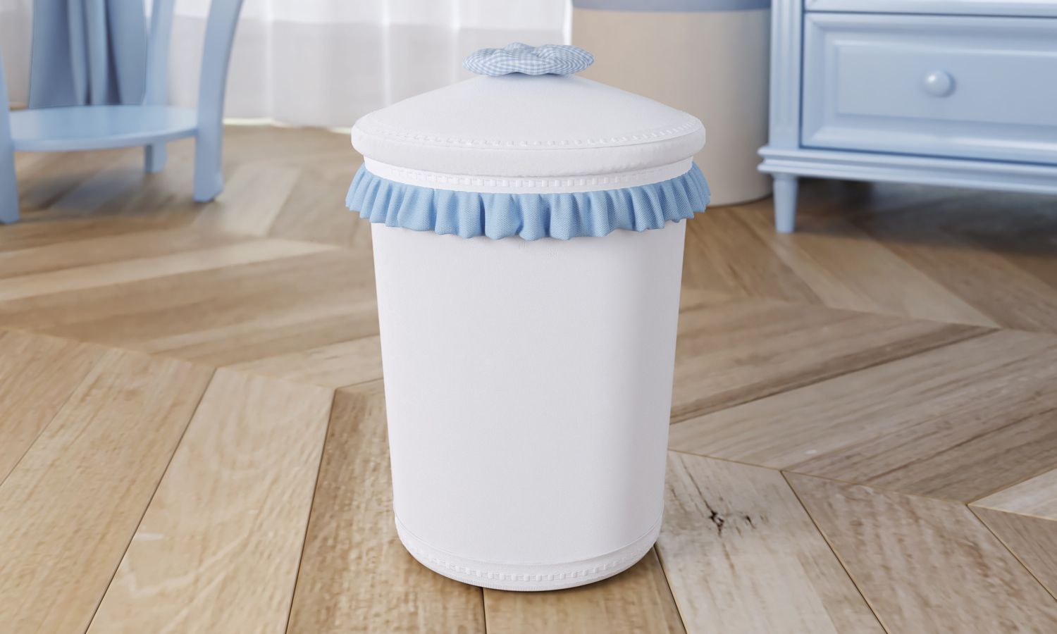 Lixeira Ursinho Clássico Marinho