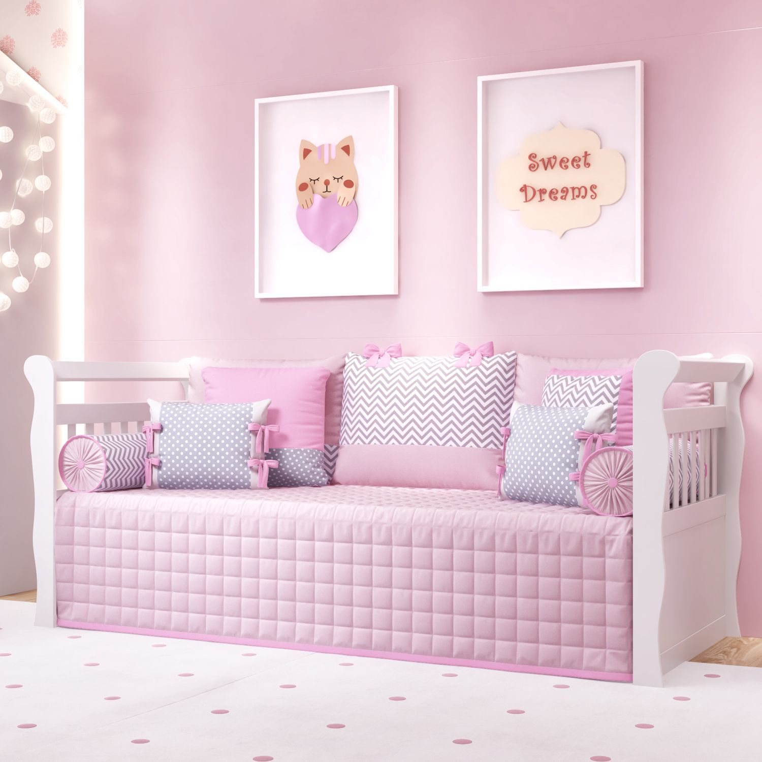 Kit Cama Babá Amiguinhas