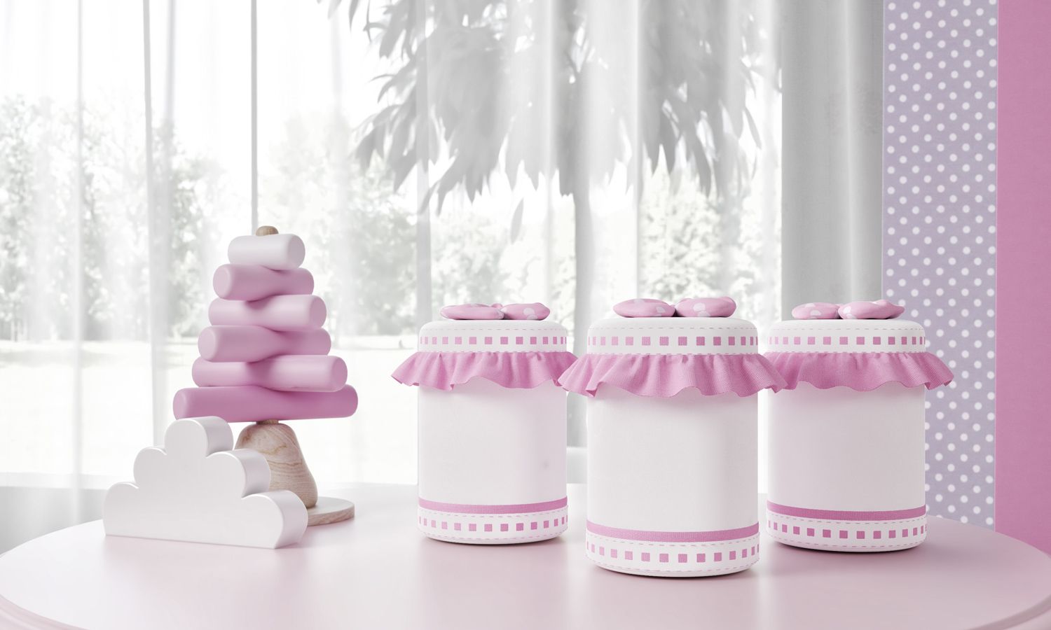 Jogo de Potes Amiguinhas