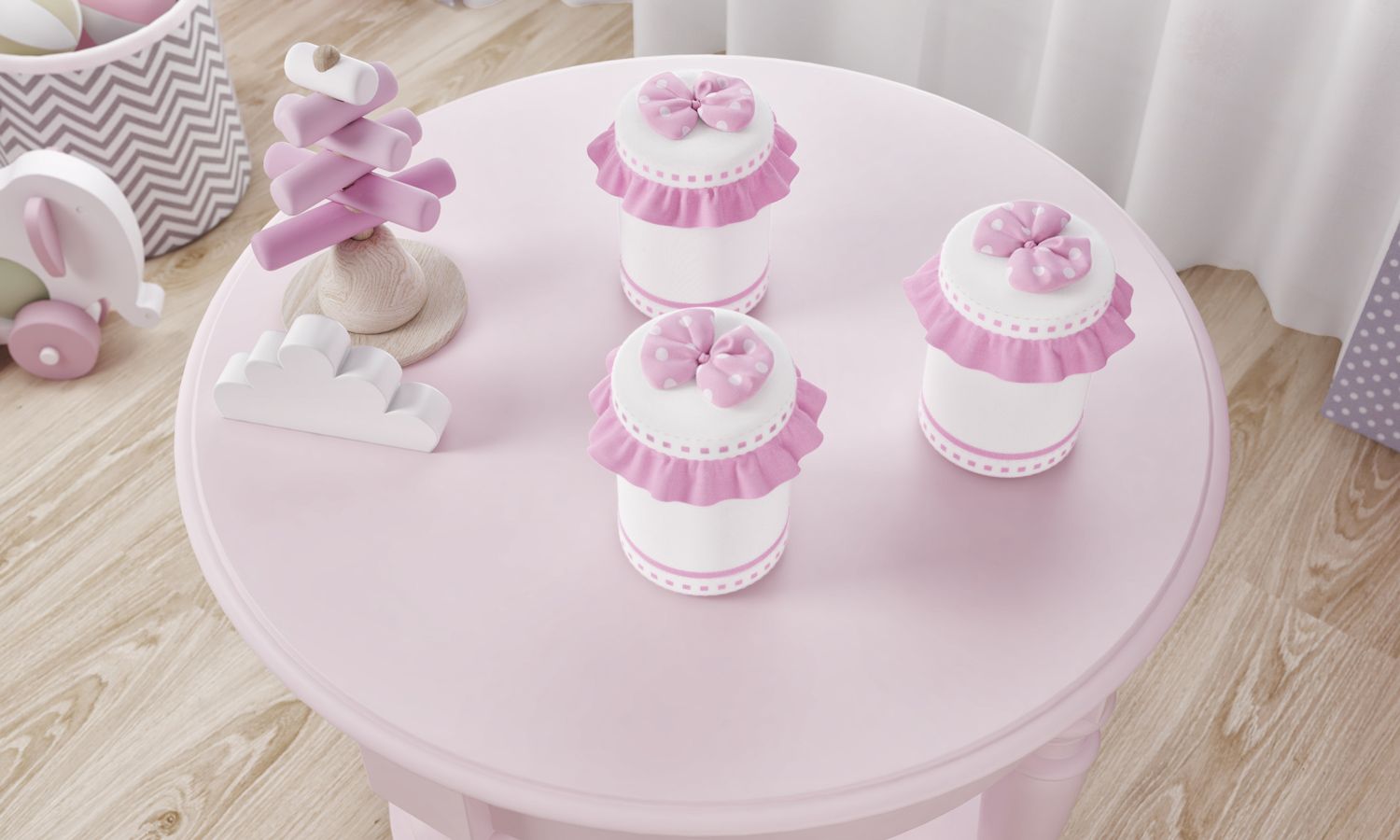 Jogo de Potes Amiguinhas