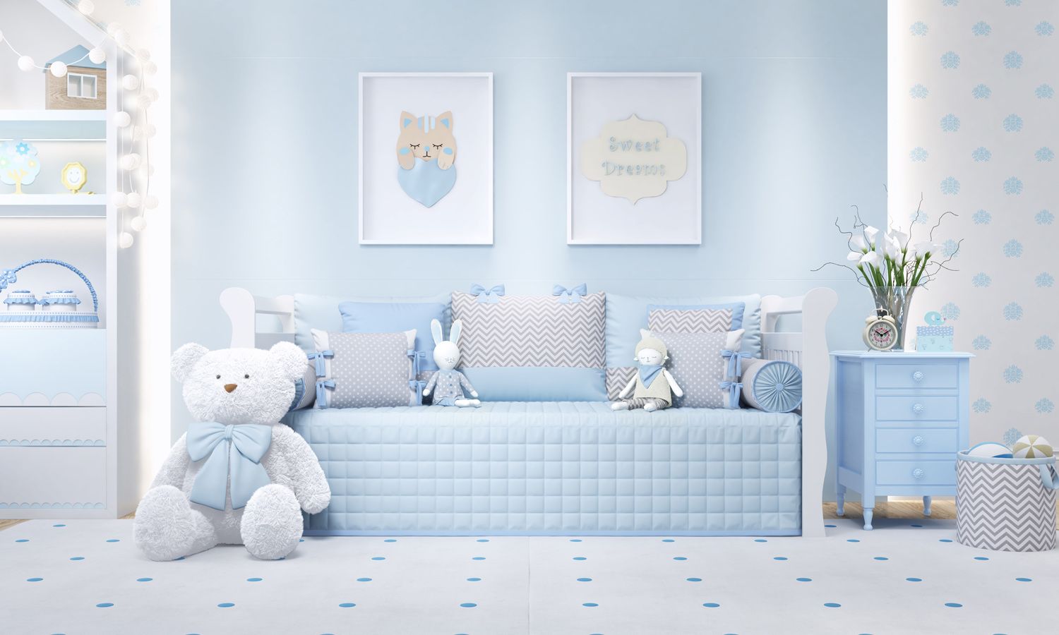 Kit Cama Babá Amiguinhas