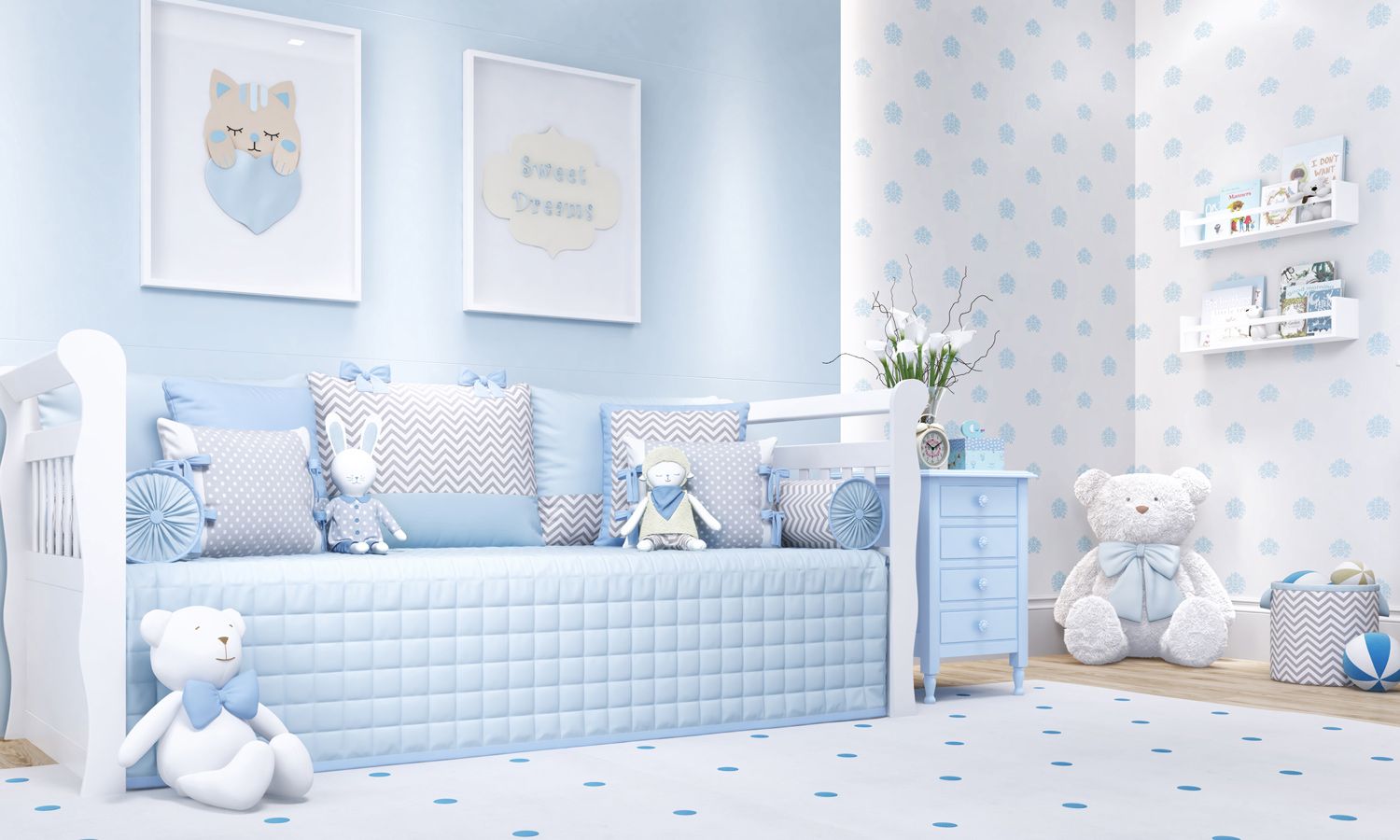 Kit Cama Babá Amiguinhas