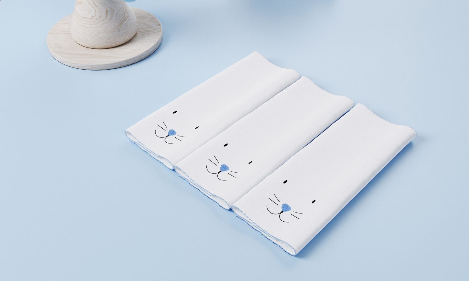 Jogo de Fraldas de Boca Malha Amiguinhos