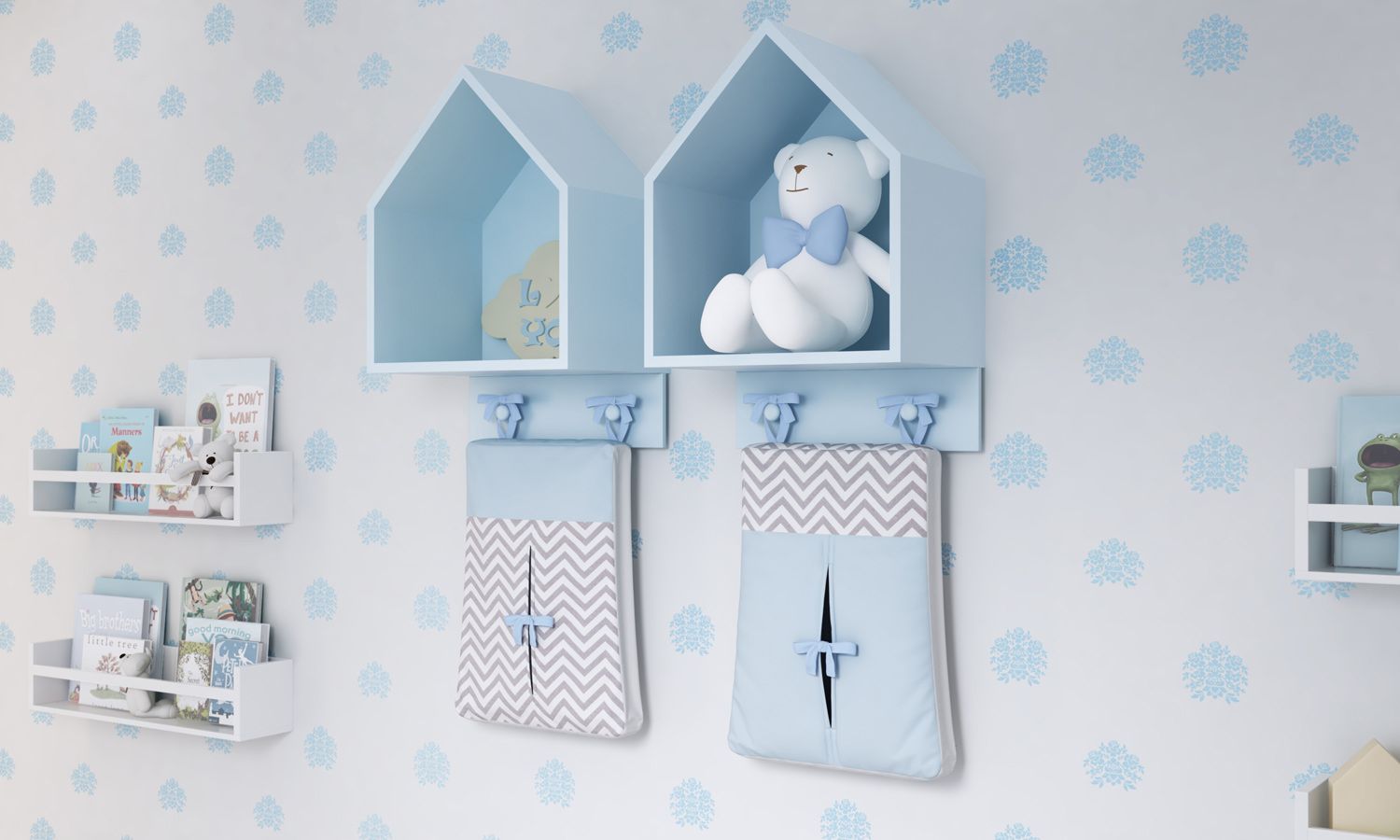 Porta Fraldas Amiguinhos