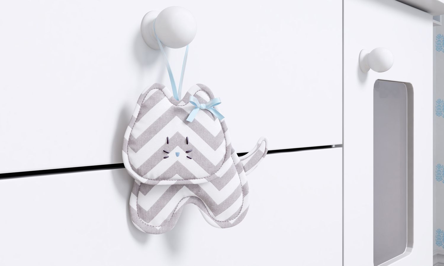 Enfeite para Puxador Gatinha Amiguinhas